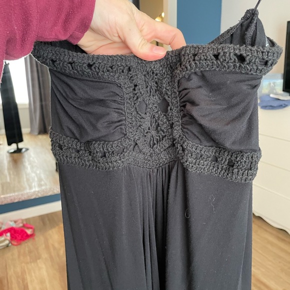 Kismet XS black strapless maxi dress - Picture 3 of 3